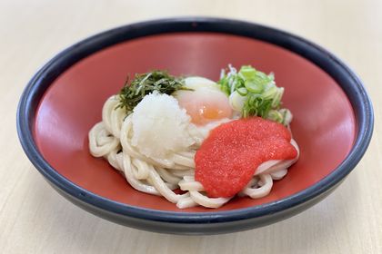 ☆皿玉うどん（冷・温）・・・520円