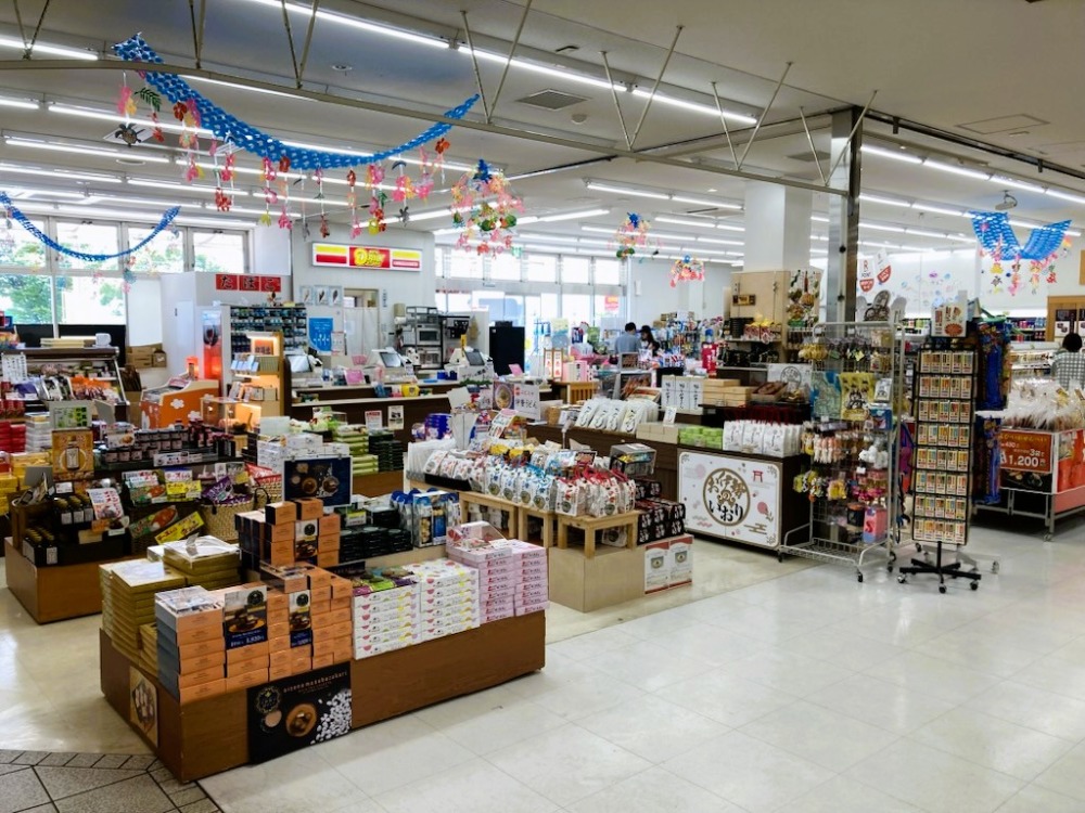▲売店コーナー