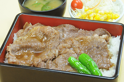 ▲牛焼肉重･･1,450円（税込）